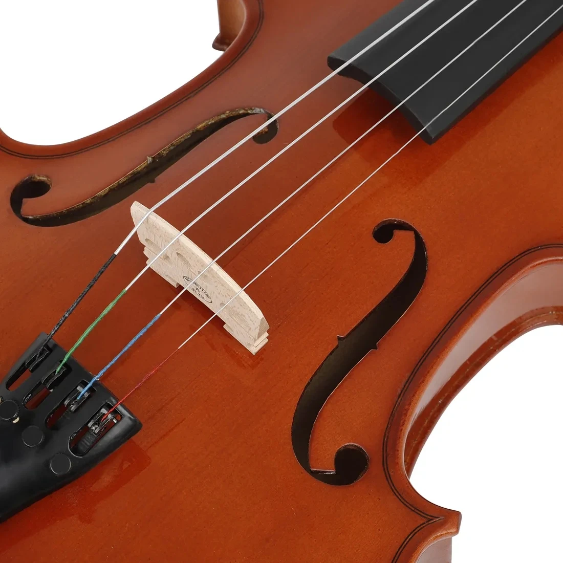 Astonvilla 16 Inch Viola VA-35 Spruce Panel Acoustic Viola with Case/Bow/Shoulder Rest/Strings/Tuner/Cleaning Cloth Accessories