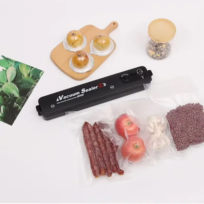 Plastic Sealing Fresh Machine Home Kitchen Vacuum Small Household Food Packaging Automatic Sealing Cooked Food Compressor 6