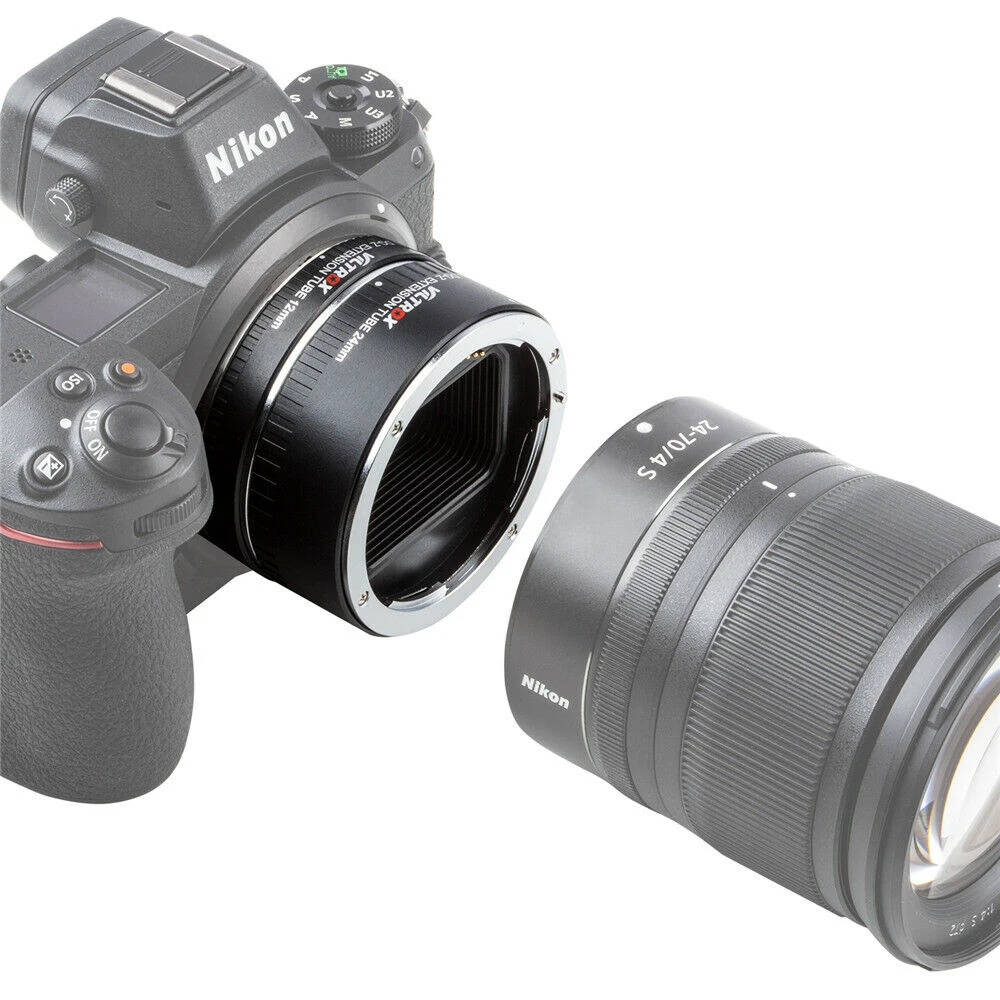 Viltrox DG-Z Auto Focus AF Macro Extension Tube Lens Adapter for Z Mount Camera