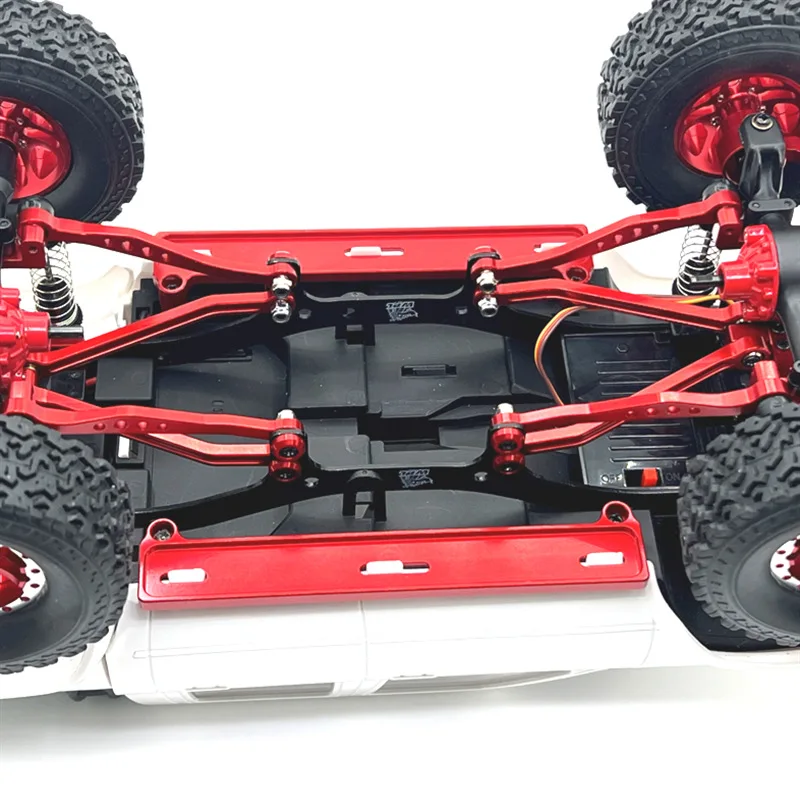 WPL C64-1 カスタム車 ハイラックス ラジコン クローラー WPL C64 トヨタ Hairakkusu 金属サイドプレートフットペダル 1/16 RC