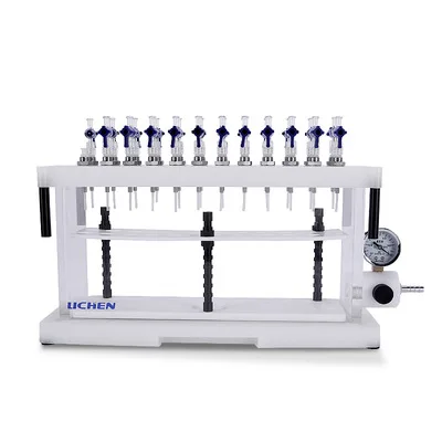 

Solid phase extraction instrument, laboratory solid phase microextraction device, acid and alkali resistant