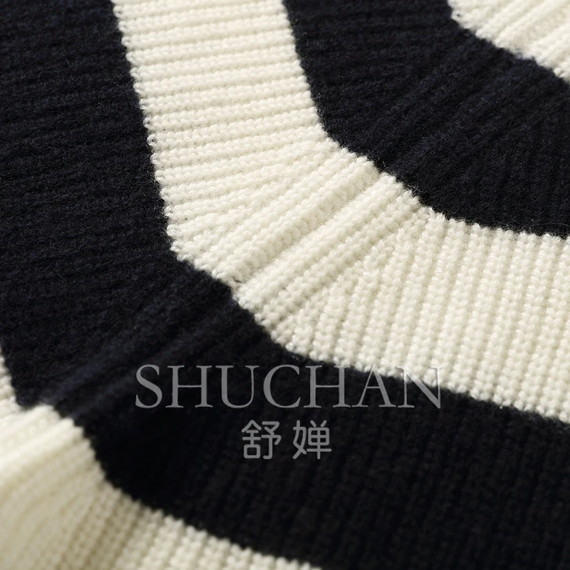 Рисунок 6 - Женский полосатый свитер из чистого кашемира