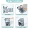 Baby Crib Hanging Storage Bag Diaper Nappy Organizer for Newborn Cot Bed Organizer Kids Infant Bedding Nursing Bags 3