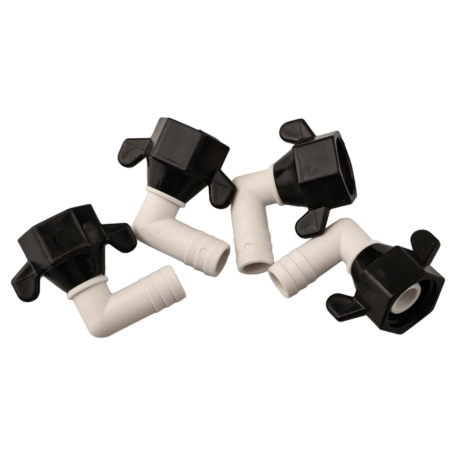 360-degree Rotatable Adapter Barb Elbow Adapter Flexible Installation Heat-resistant Lightweight Water Pump Installation