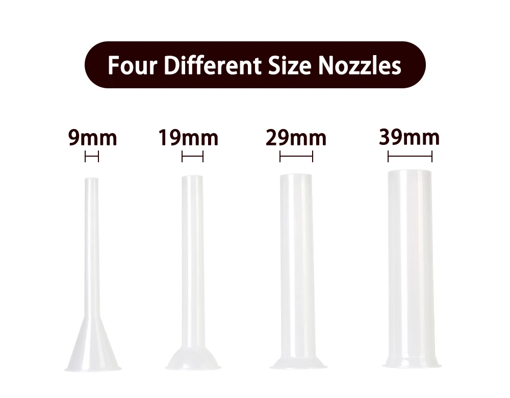 Description Picture 6 of itemITOP ST-3 3L Manual Meat Sausage Stuffer Stainless Steel Filler with 4 Nozzles Sausage Making Machine Meat Processor