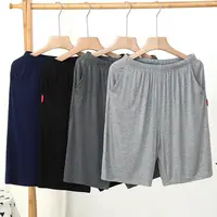 Homme Short Mens Jogging Casual Sweatpant Men size 6XL Breathable Home shorts Beach Solid Cotton Shorts Men Striped Panties 1