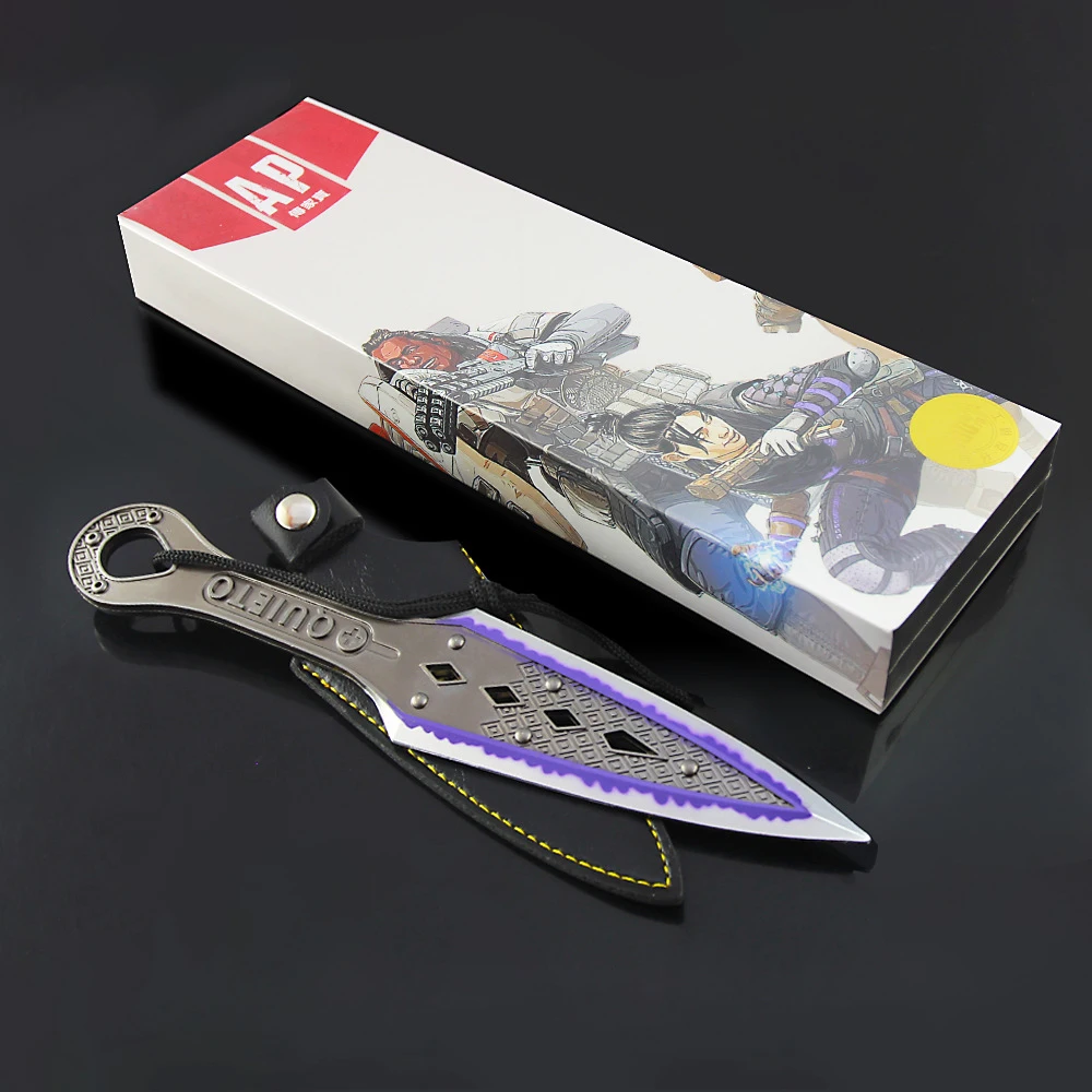 Apex Legends Heirloom 22Cm Wraith Heirloom Kunai Gioco Portachiavi Arma Coltello Katana Spada Samurai Regali Luminosi Giocattolo Per Bambini Per Ragaz