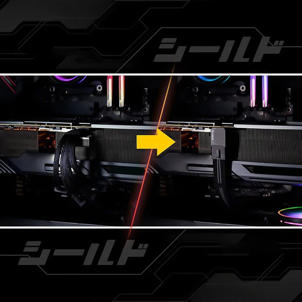 600W 12+4pin GPU Power Connector 16pin 12VHPWR PCI-e 5.0 16pin Power Adapter for RTX 3090Ti 4070Ti 4080 4090 Graphic Card GPU