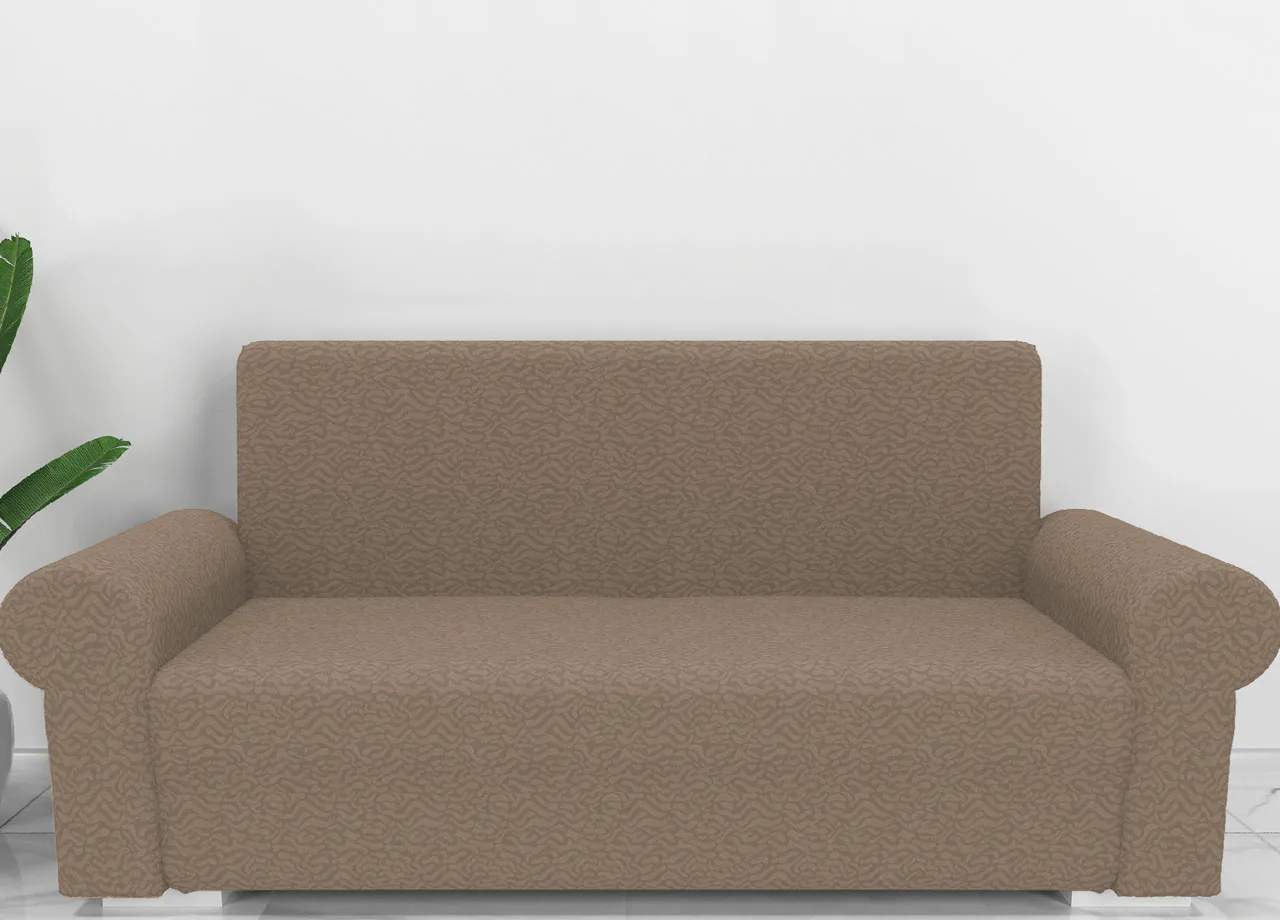 Sofa Cover Elastic Velvet Effect Dis Picasso Copripoltrona Dove 3 Seat