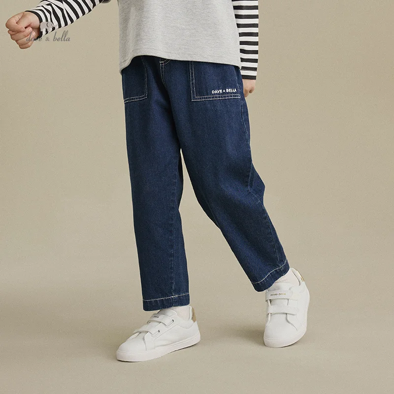 Dave Bella Children's Pants Autumn Boys Cowboy Cool Casual Fashion Party Outdoor Sport DK3236032