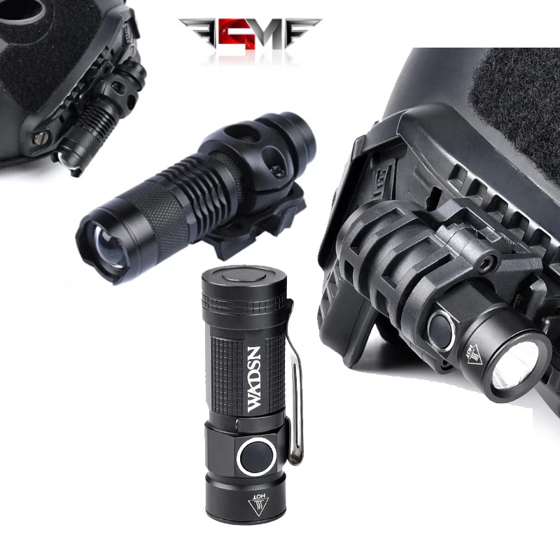 Tactical AIrsoft Strobe Consant Momentary Helmet Lamp With white light