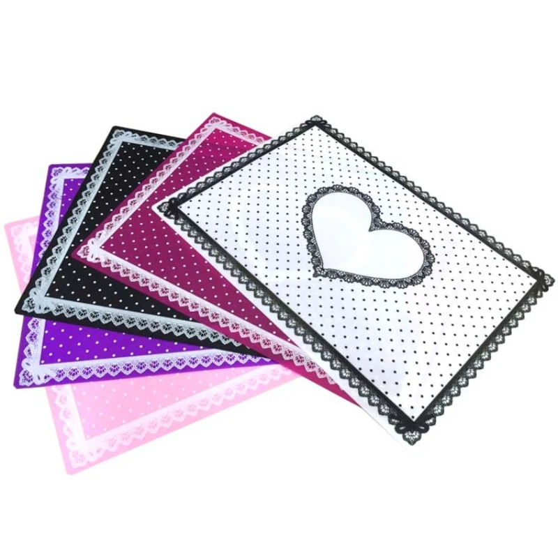 PVC Silicone Hand Pillow Mat Cushion Washable Foldable Nail Products Tools Lace Table Pad Nail Salon Specific Tech Supplies