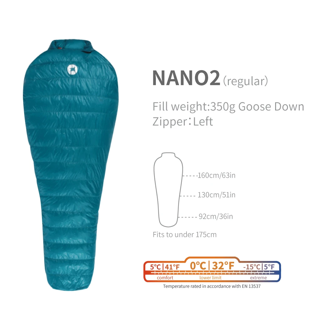 aegismax Nano2 Mサイズ　ダウンシュラフ Amazon.co.jp: AEGISMAX Nano2 0度800FPガチョウダウン寝袋超