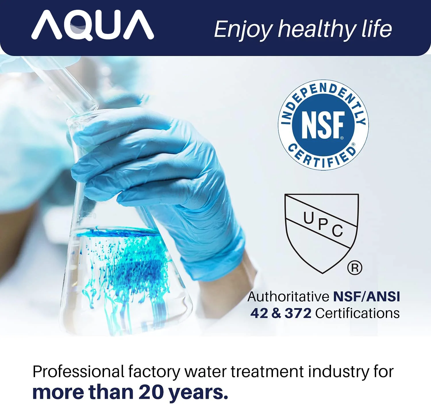 Genuine DA97-17376B Refrigerator Water Filter, NSF Certified Brand, HAF-QIN, EXP, DA97-08006C, RF23M8070SG, RF23M8070SR