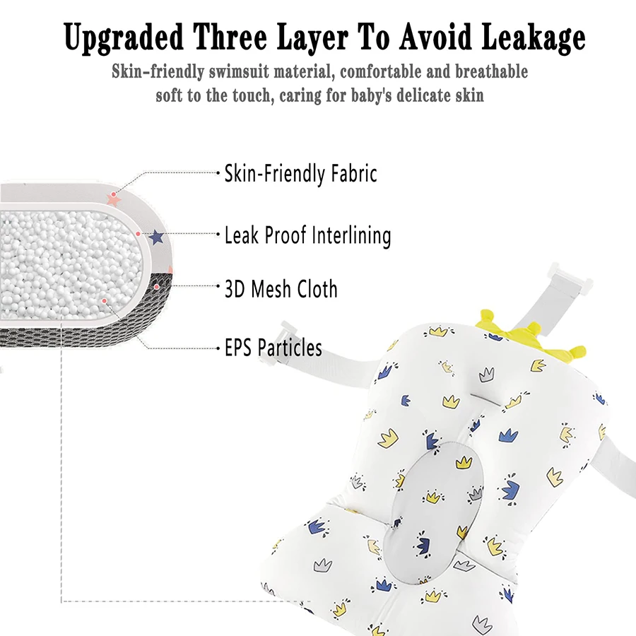 Adjustable Baby Bath Pad 6