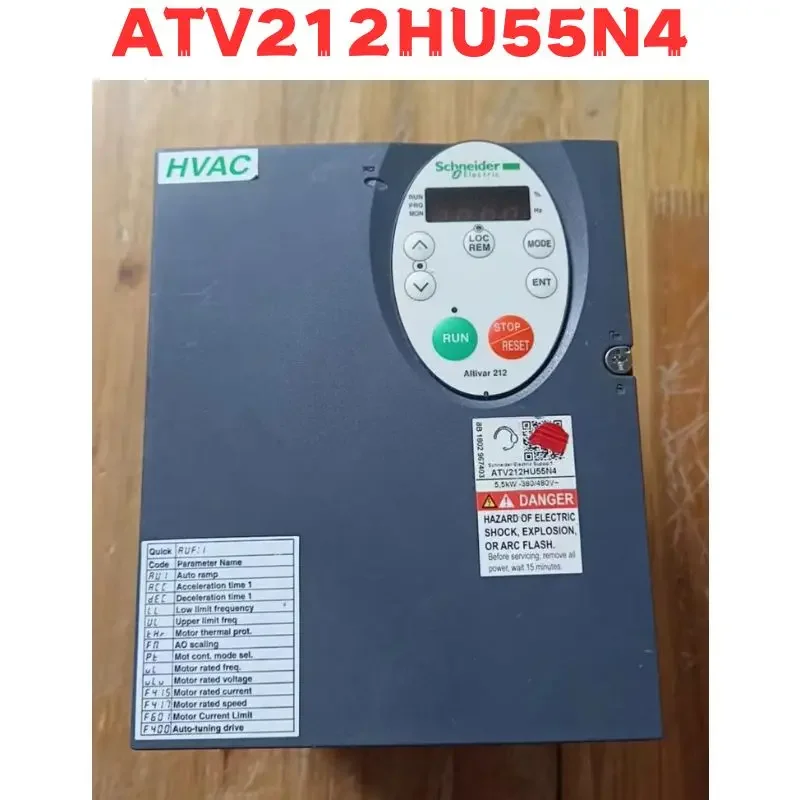 

Second-hand ATV212HU55N4 Inverter Tested OK
