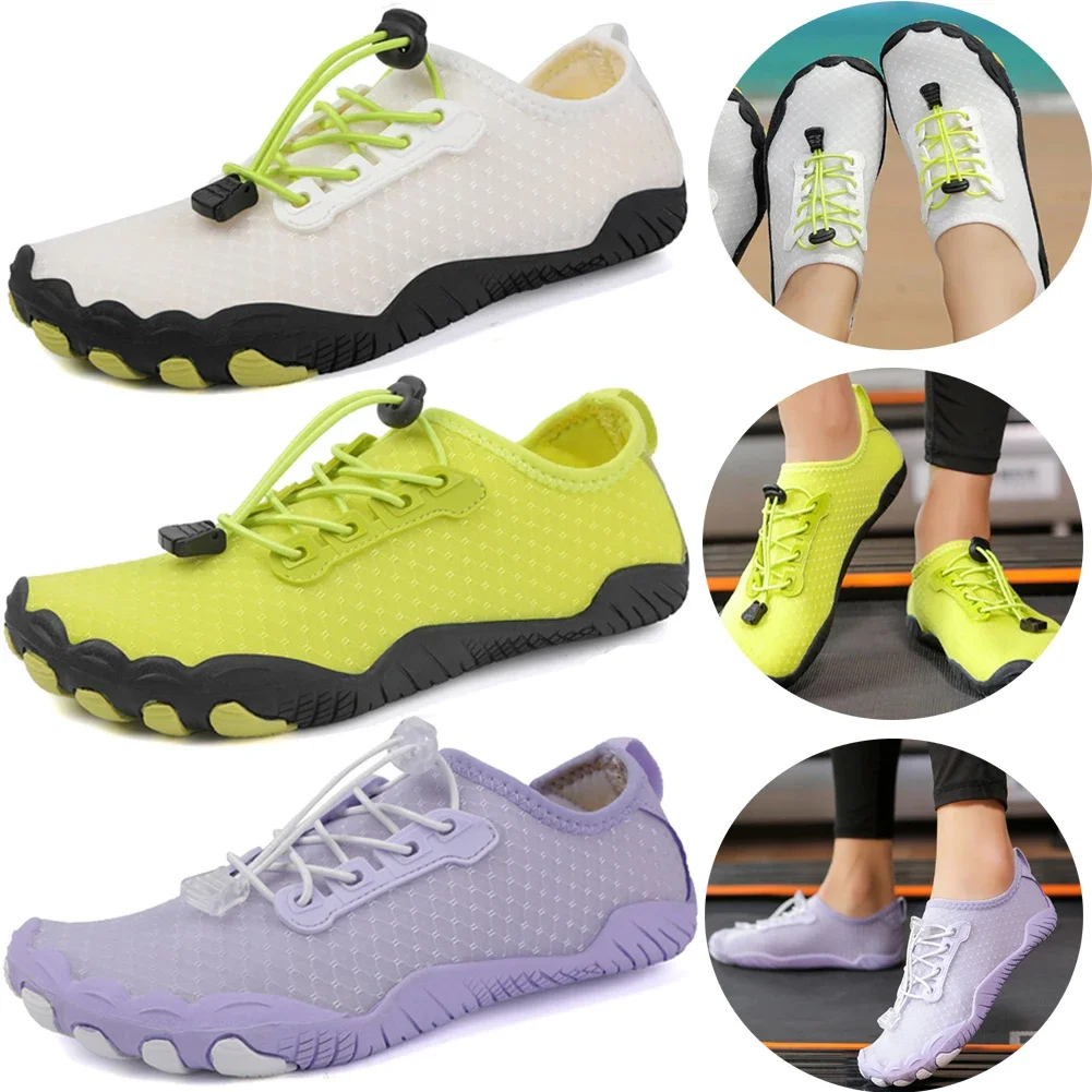 Outdoor Quick Dry Aqua Shoes Swim Beach Water Shoes Non-slip Wading Sneaker Quick Dry Running Beach Barefoot Slippers