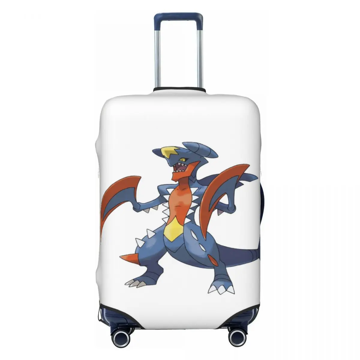 

Garchomp Suitcase Cover Anime High Elastic Fashion Cartoon Luggage Case Dust Cover 18-32Inch Suitcase Essential