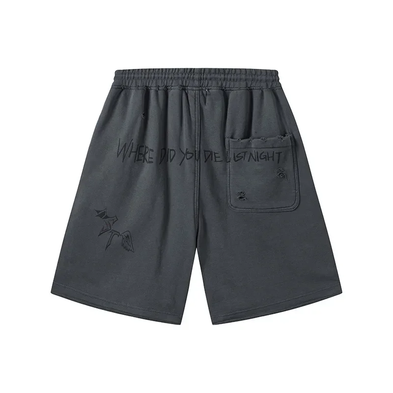 New SAINT LOUIS Casual Sports Shorts Men's and Women's Spring/Summer Drawstring Pants