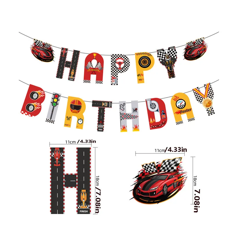 Transport Theme Birthday Banner 6