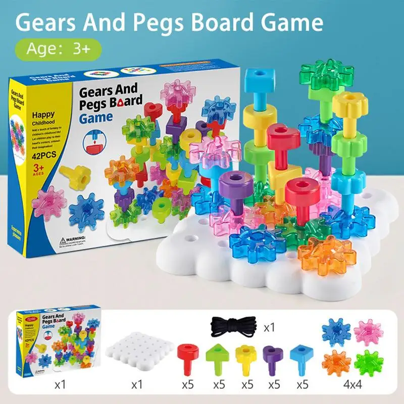 Building Blocks For Kids Interactive Stacking Games Educational Multi-Functional Puzzle Toys For Children Boys Girls Birthday