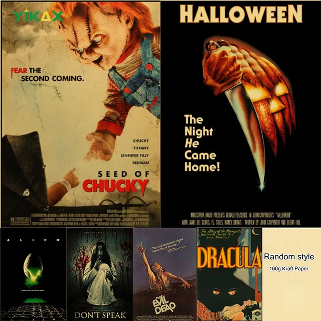 90s Horror Movie Posters
