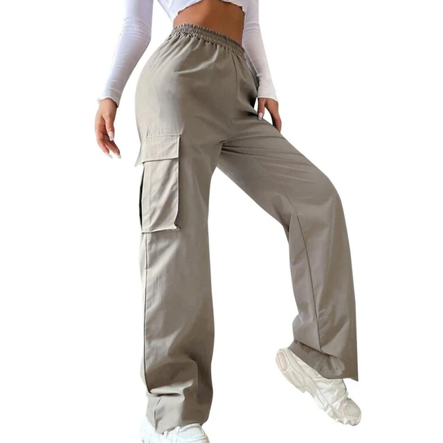 Flap Pocket Side Solid Sweatpants  Sports wear women, Clothes for women,  Sweatpants outfit summer