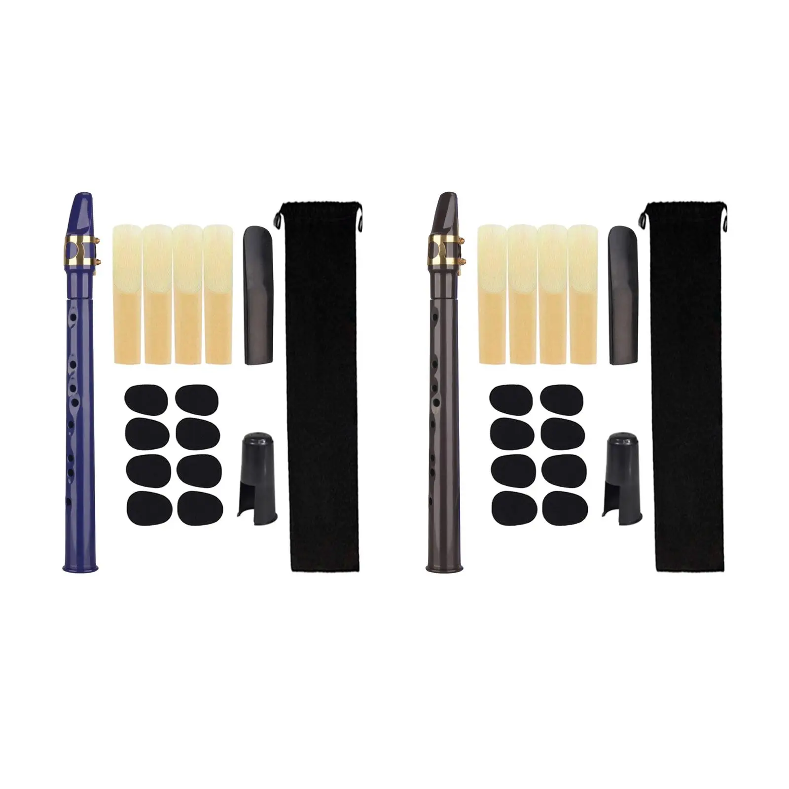 Pocket Saxophone with Mouthpiece Reeds for Professional Amateurs