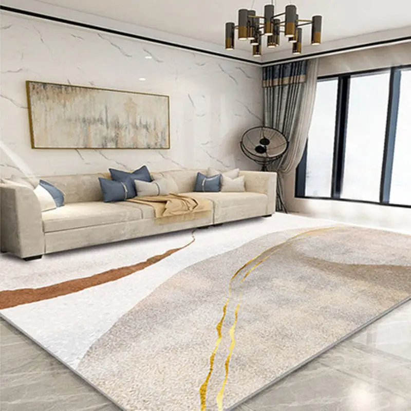 Modern Nordic Light Luxury Carpet Living Room Rug Mat