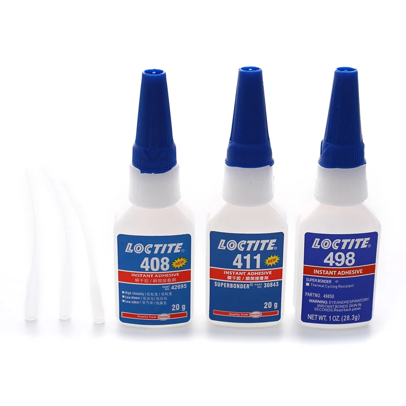 

Instant Adhesive Gule 408 411 498 Quick Dry Stronger Super Glue Repair Tools