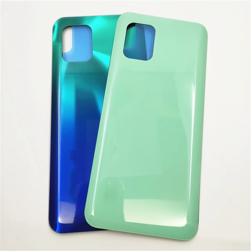 

Новинка, Высококачественная Крышка батарейного отсека для Xiaomi Mi 10 Lite, стеклянная панель, задняя крышка