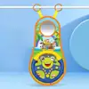 Baby Car Seat Toy Simulation Musical Steering Wheel Toy Motor Skil Toddler Steering Wheel Toy  For Infant Girl Boy Gifts 3