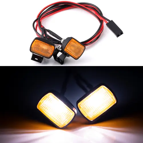 AXSPEED 1Set LED Lights Headlights Spotlight for TRX-4 TRX-6 Axial SCX10 90046 Wraith 1/10 RC Car Decoration Parts Accessories - Image 18