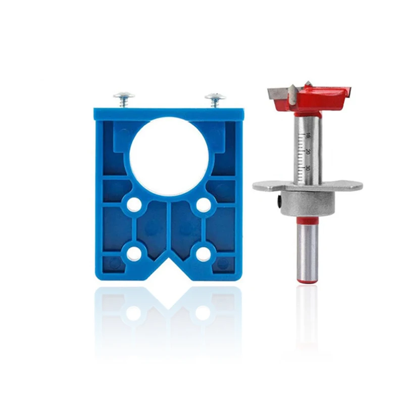 35mmHingeDrillingJigSetConcealedGuideHingeHoleDrillingLocator