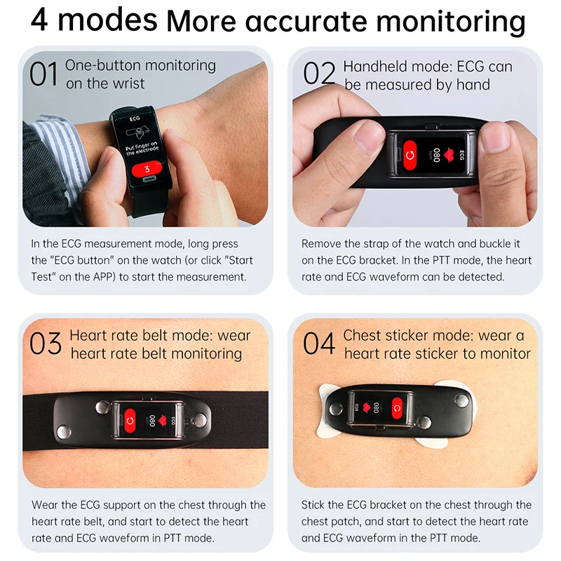 2023 ο ECG + PPG   ڵ  ǰ Ʈ ġ  ƮϽ ƮĿ Smartwatch