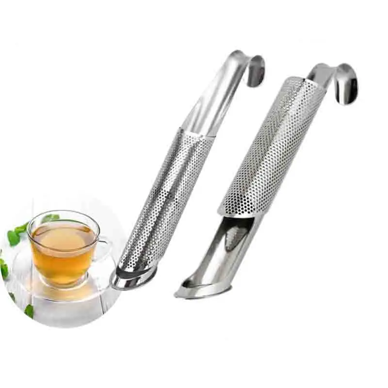 Plastic Tea Infuser with Built-In Plunger, Healthy, Intense Flavor, Reusable Tea Bag, & coffee Strainer, Swirl, Steep