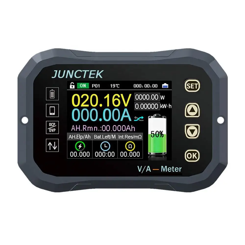 

Bluetooth-тестер для аккумуляторов KG140F, постоянный ток 0-120 В, 100 А