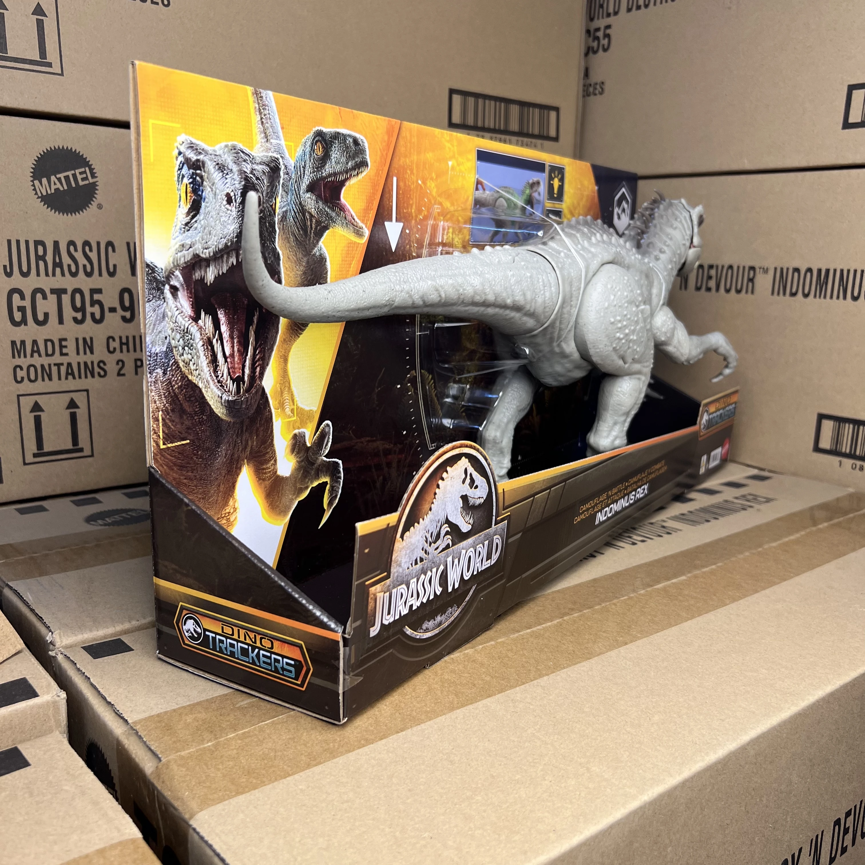 Jurassic World Camuflagem Indominus Rex Toy, Brinquedo Dinossauro