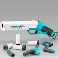 Double Barrel Toy Gun Soft Bullet Shell Throwing Manual Shooting Model Launcher Replica Novelty Toys for Boys Birthday Gifts 2
