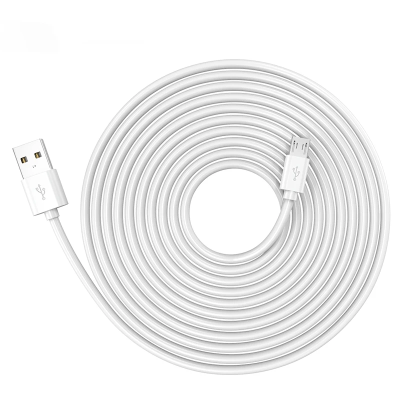 12M Micro USB Cable For Xiaomi Camera Monitor Mobile Phone Power Bank