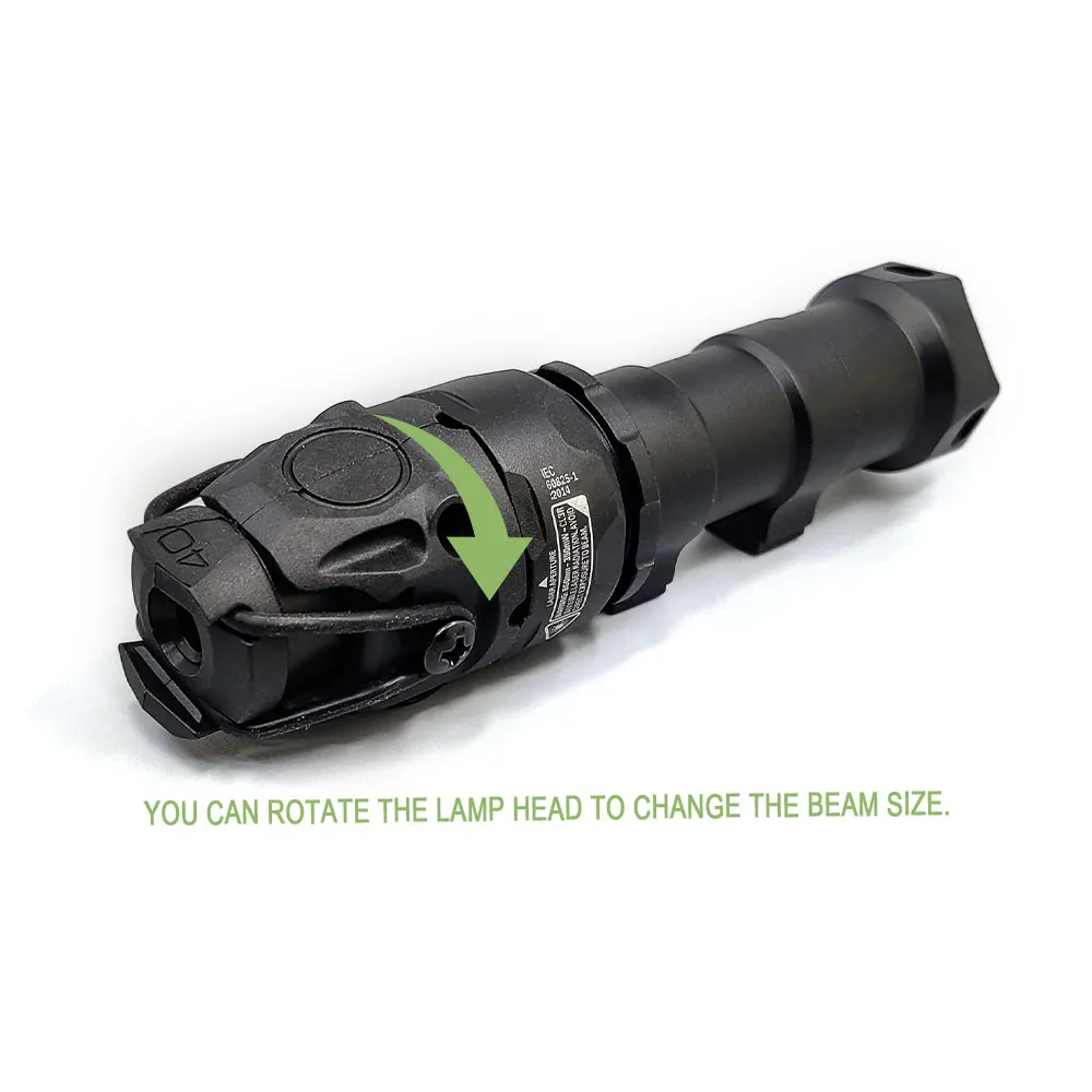 Фото SOTAC Tactical 2023 New Metal KIJI K1 K1-3 IR, регулируемое разведывательное освещение с оригинальной маркировкой, подходит для рельсы 20 мм №4