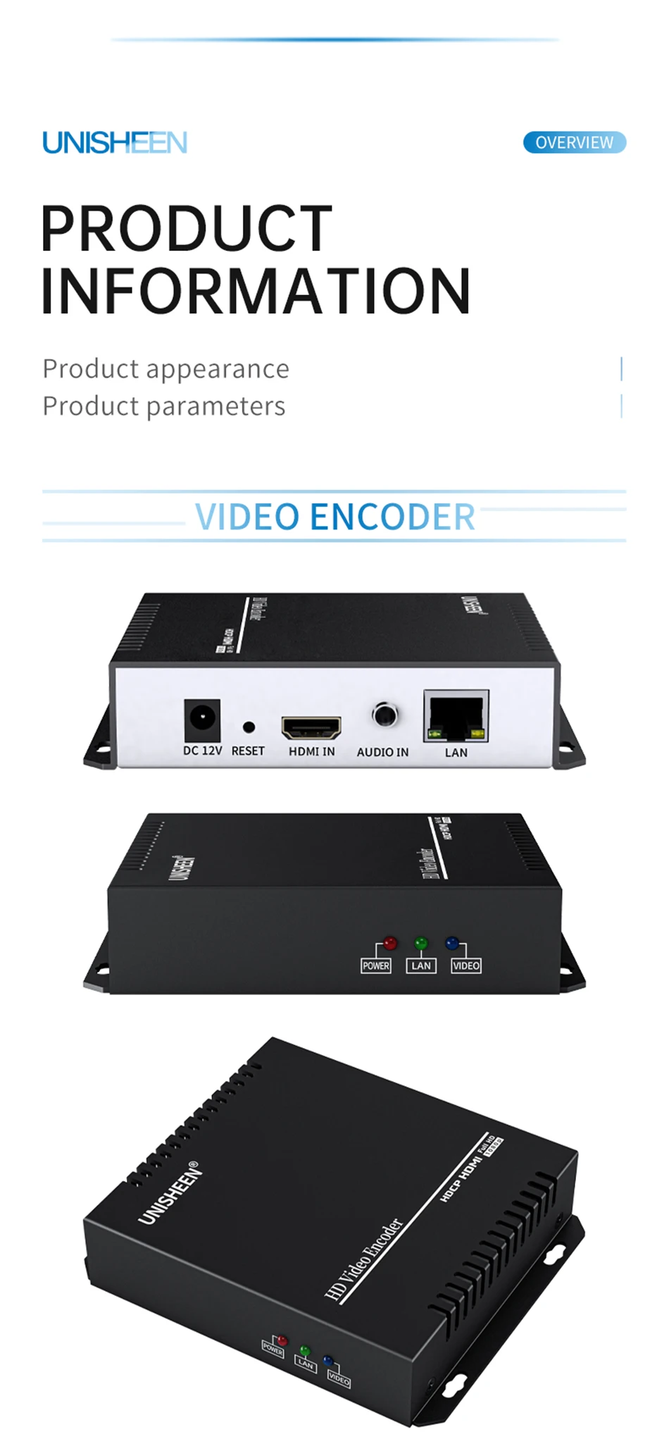 Cost-Effective RTSP IPTV Low Lantency Ip Rtmps Live Stream H265 H264 HDMI UHD 4K