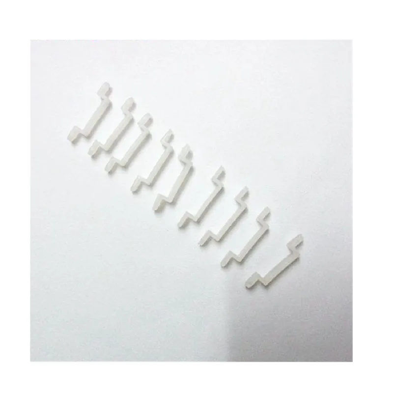 

50/100 pcs 8mm 10mm 12mm LED Connector Silicon Clip For fixing flexible SMD 5050 3528 RGB RGBW Single Color led strip