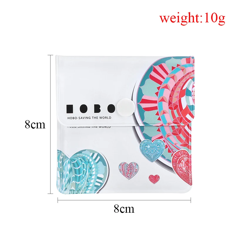 

1PC Portable Pocket Size Ashtray Outdoor Pouch Cigarette Ash Tray Storage Bag New PVC Ashtrays Bag