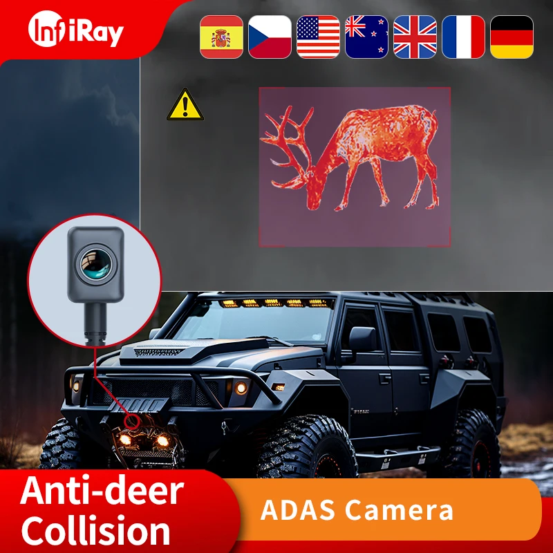 

InfiRay NV2 Vehicle Mounted Thermal Imaging Camera for Car Night Vision Sight Driving Camera Dashcamera
