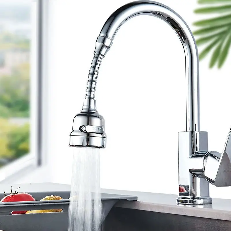 ขยาย 3 โหมดก๊อกน้ําห้องครัวอะแดปเตอร์ Aerator หัวฝักบัวน้ําความดัน Bubbler Splash FILTER TAP ก๊อกน้ําอาบน้ํา CONNECTOR 1