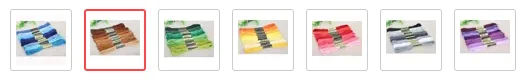 New 8Pcs Mix Colors 8 Meters Cross Stitch Cotton Sewing Skeins Craft Embroidery Thread Floss Kit DIY Sewing Tools 2
