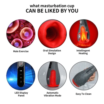 Best Male Masturbator Vibrator for Men Pussy Automatic Heating Sucking Oral Sex Cup Adult Intimate Toys Blowjob Machine