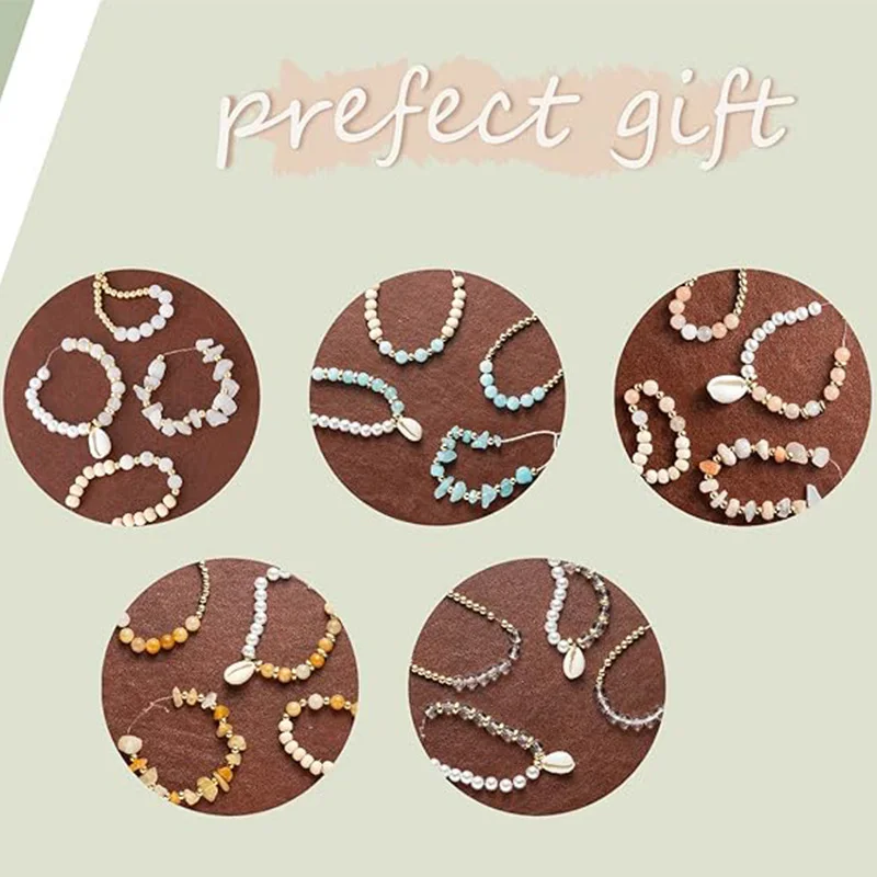 Natural Stone Bead Jewelry Making Kit