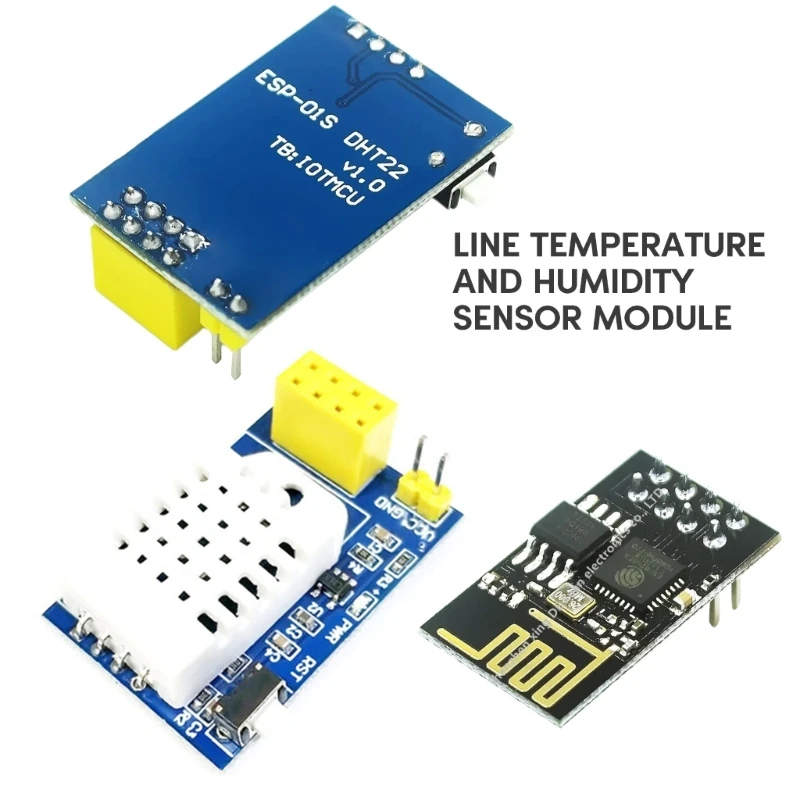 

ESP8266 ESP-01S ESP-01 WIFI DHT22 Wireless Digital Temperature Humidity P9JB